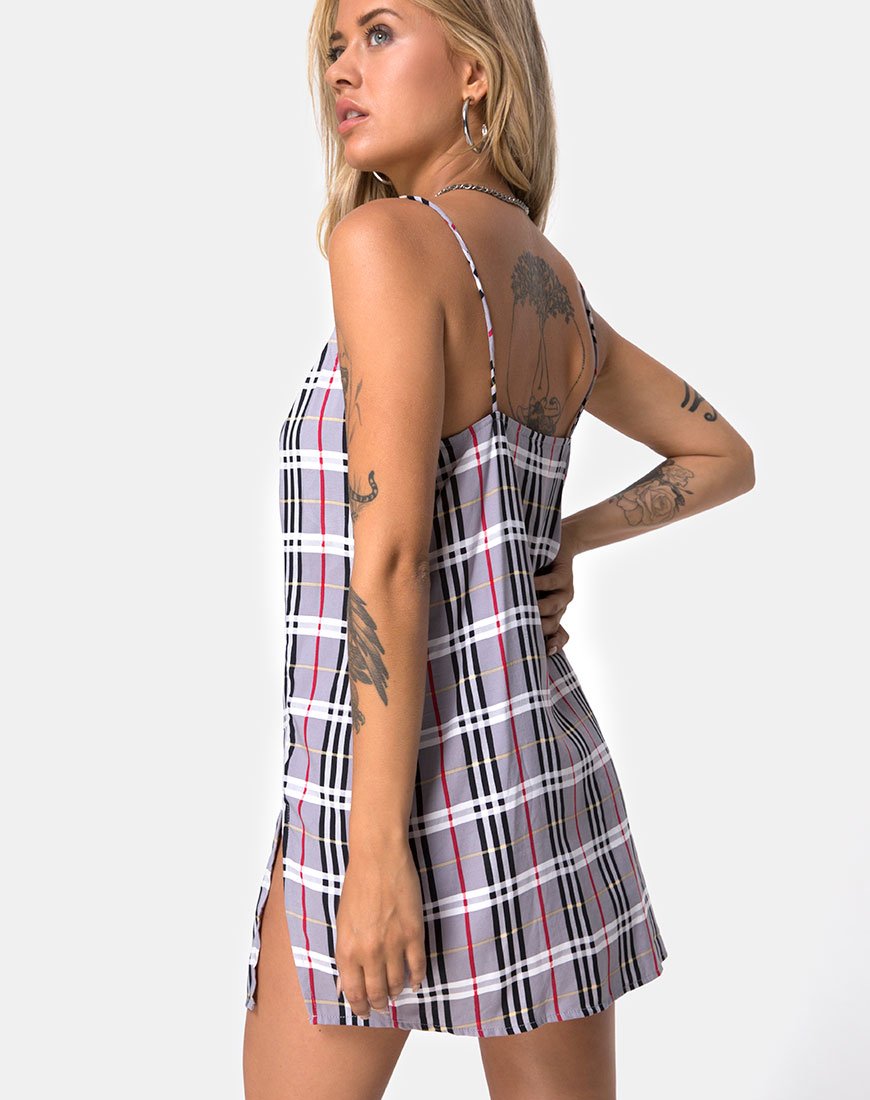 Image of Datista Dress in Heritage Check