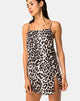 Image of Datista Slip Dress in Oversize Jaguar