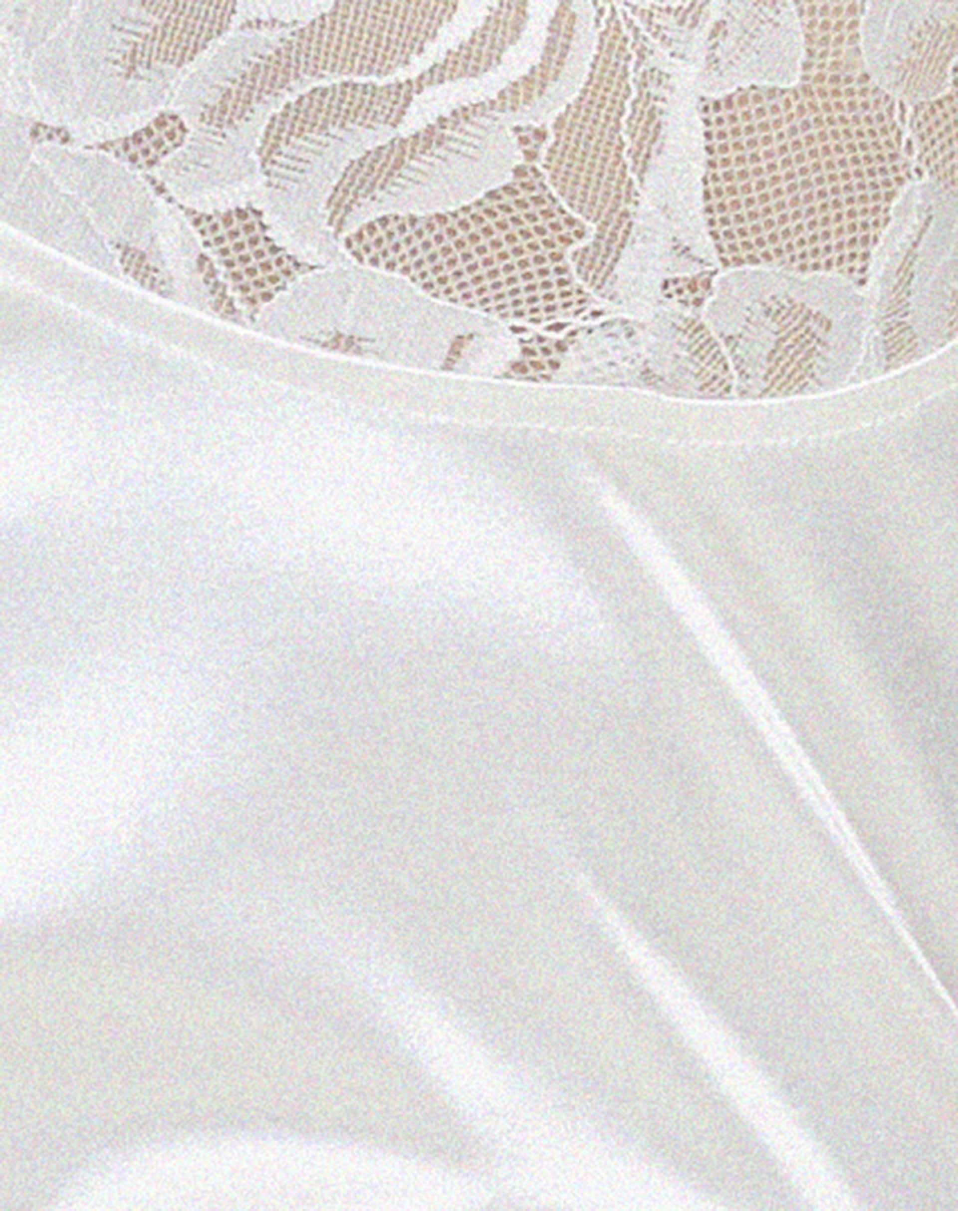 Lace Trim Satin White Bodycon Dress | Deralina  motelrocks-com-us