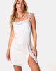 Image of Doella Slip Dress in Satin Ivory