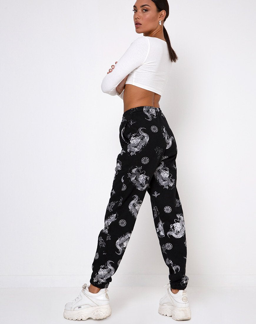 Image of Drea Crop Top in Rib Ivory