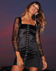 Image of Dulipa Mini Dress in Black