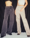 image of Parallel Jeans in Cord Smoke Grey