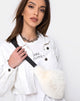 Image of Bumbag in Fur White