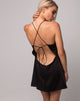 Image of Faye Slip Dress in Black