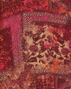 Abstract Paisley Red