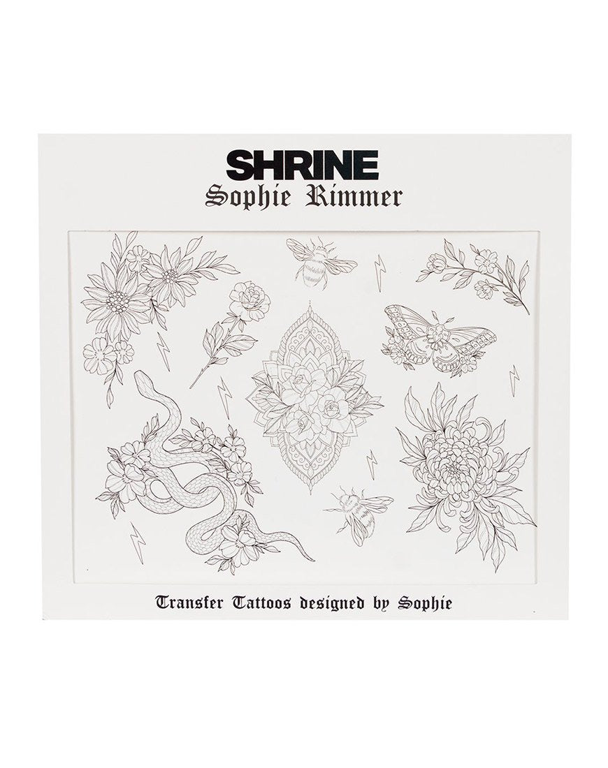 Image of Sophie Rimmer Flowers Tattoos by Gypsy Shrine