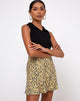 Image of Gaelle Skirt in Mini Bloom Yellow