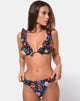 Image of Gaenor Bikini Top in Senorita Rose