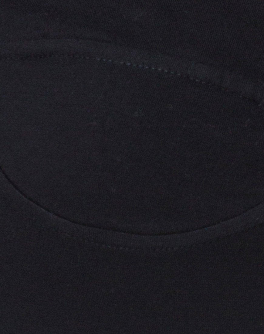 Image of Galantis Cutout Bodice in Black