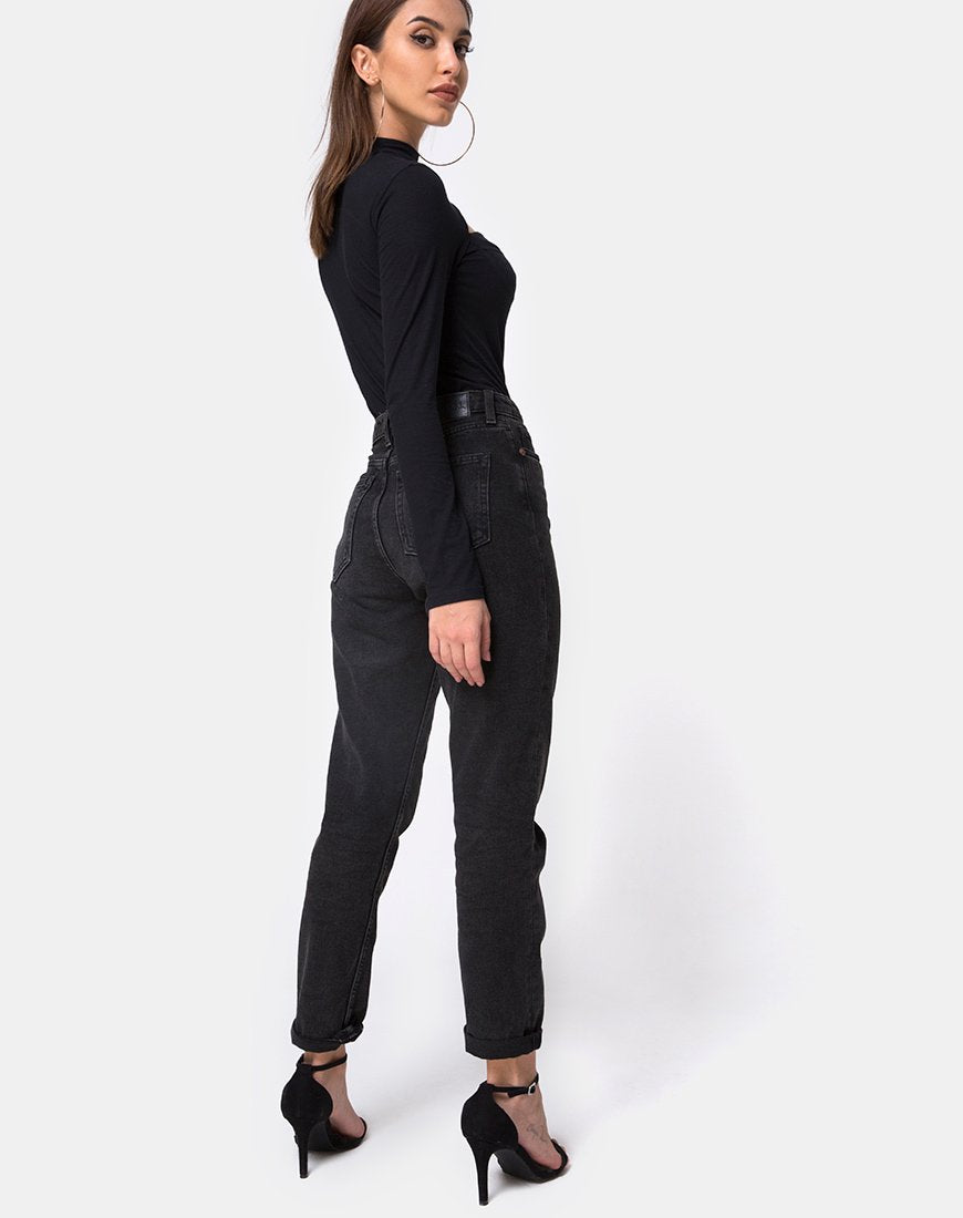 Image of Galantis Cutout Bodice in Black