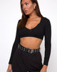 Image of Guan Top in Black