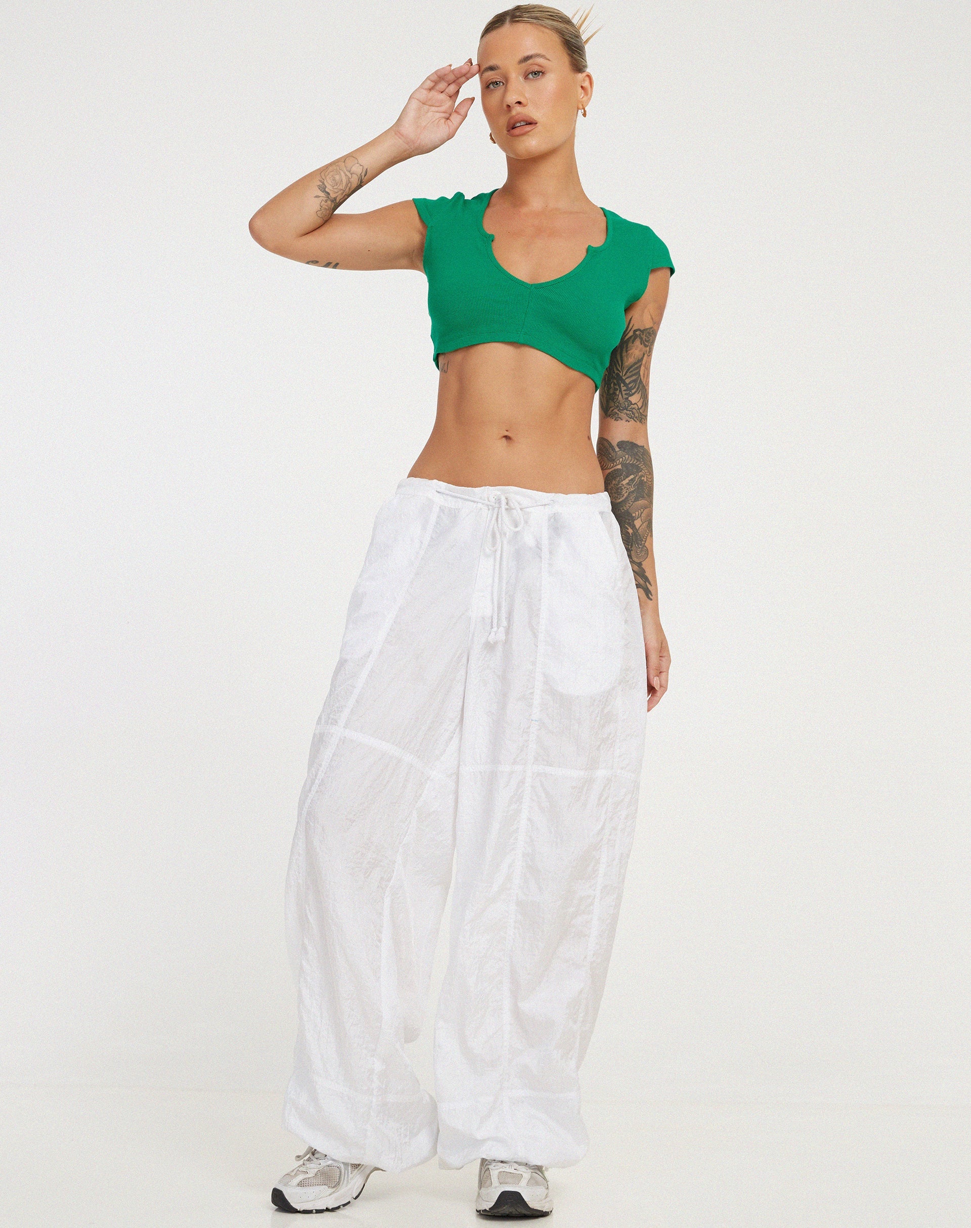 image of Guanna Crop Top in Green