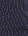 navy pinstripe