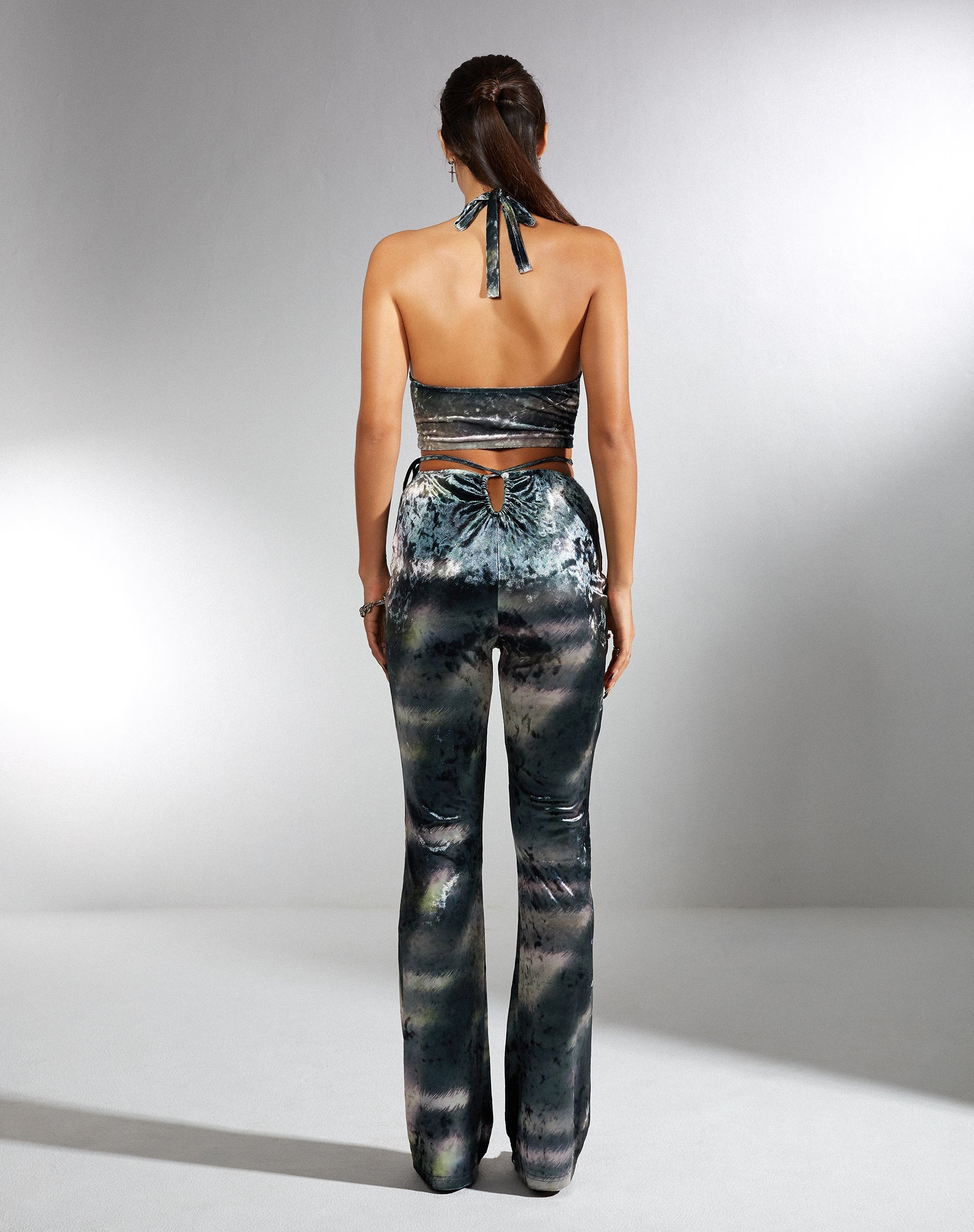 Image of MOTEL X IRIS Sarita Trouser in Abstract Camo
