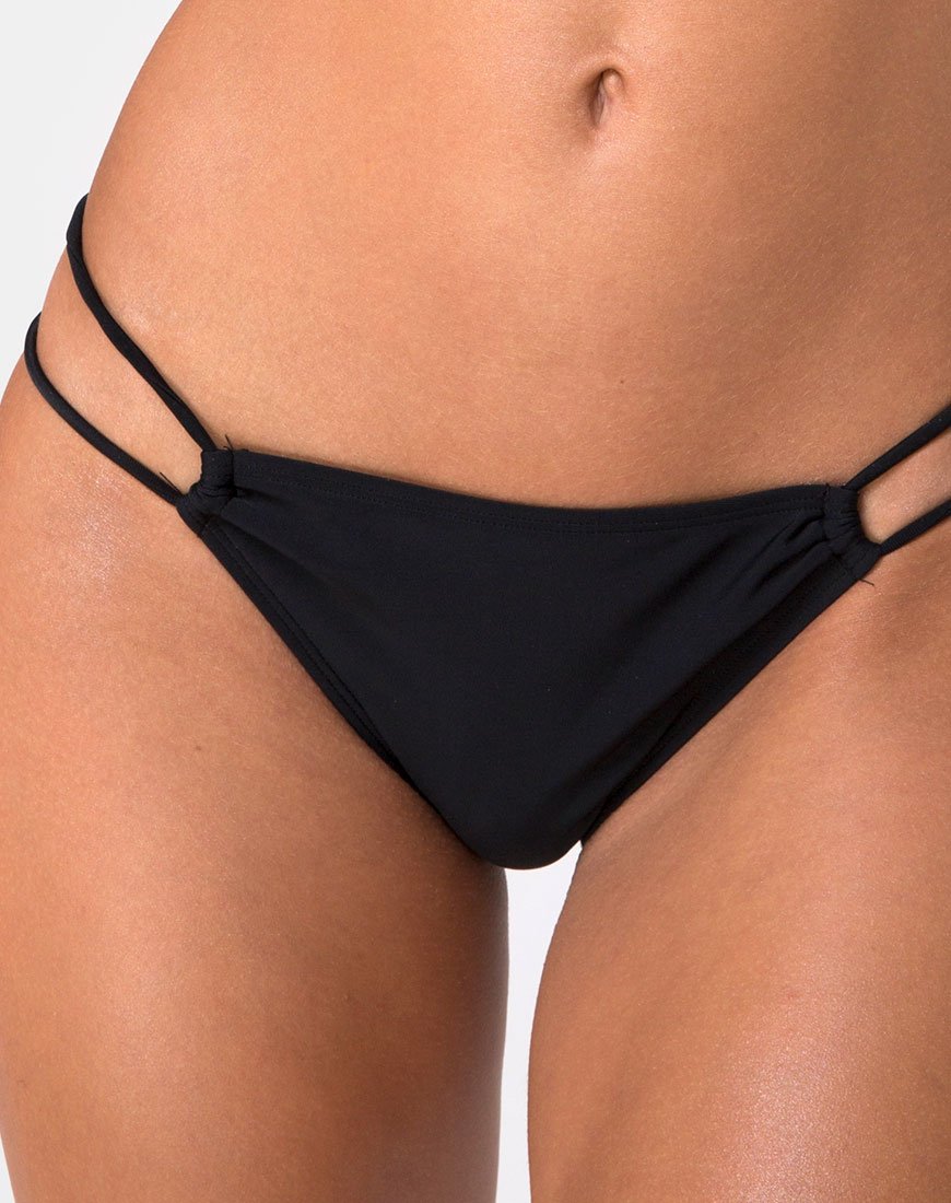 Image of Halow Bikini Bottom in Black