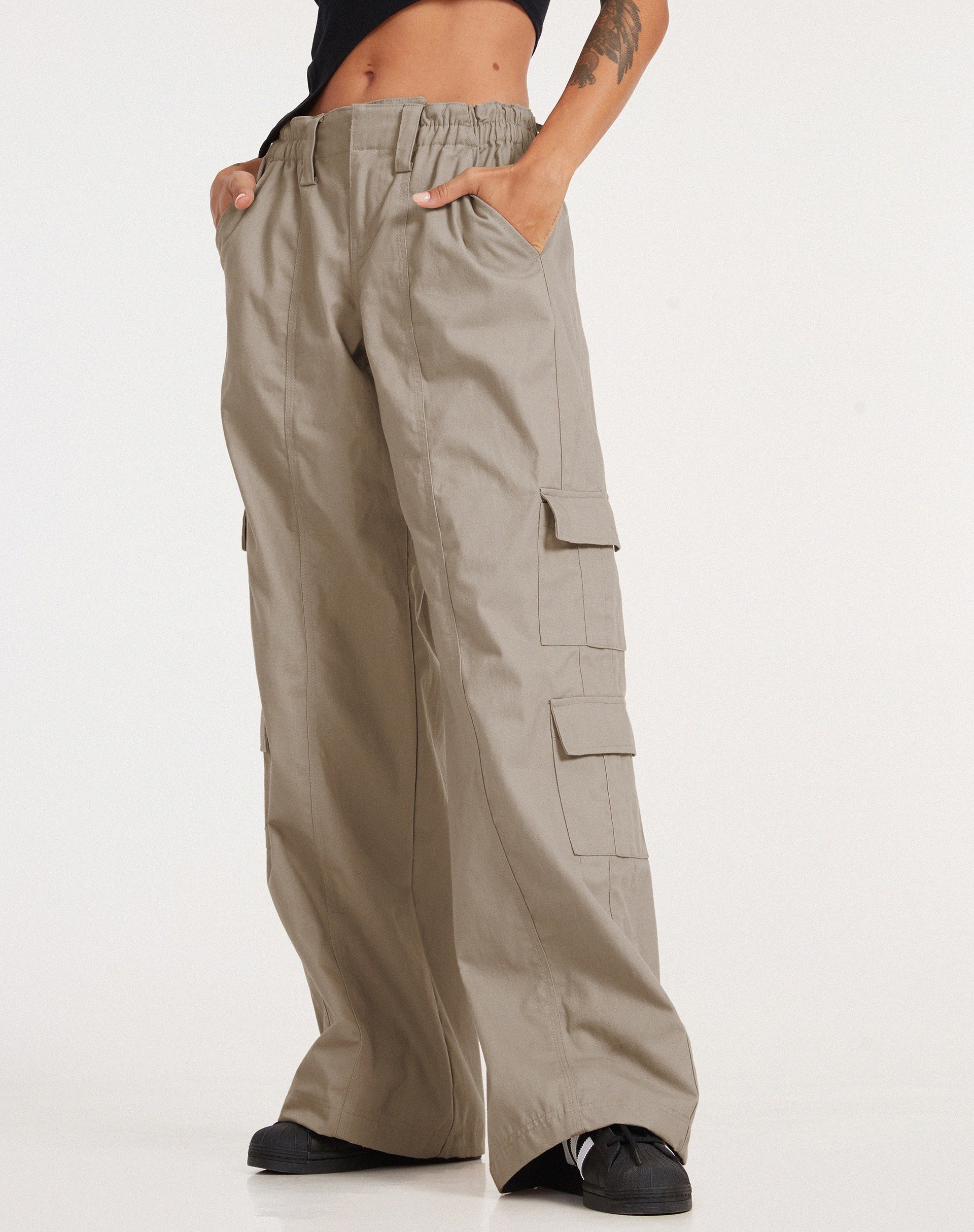 Stone Cargo Trousers | Hansa – motelrocks-com-us