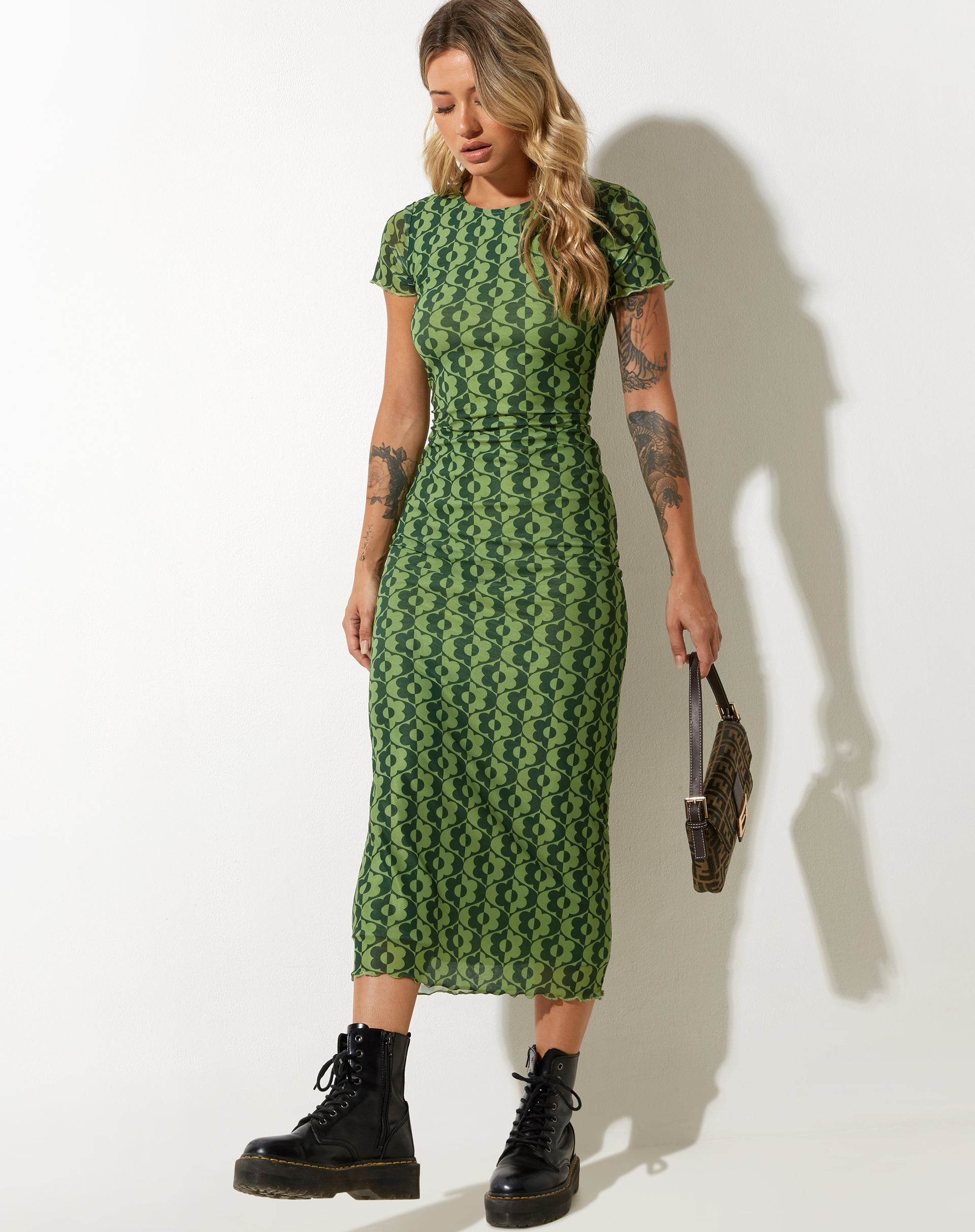 daisy green dress Dream Daisy Ruffle Dress Teuta Matoshi