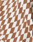 Diagonal Checker Tan and Ivory
