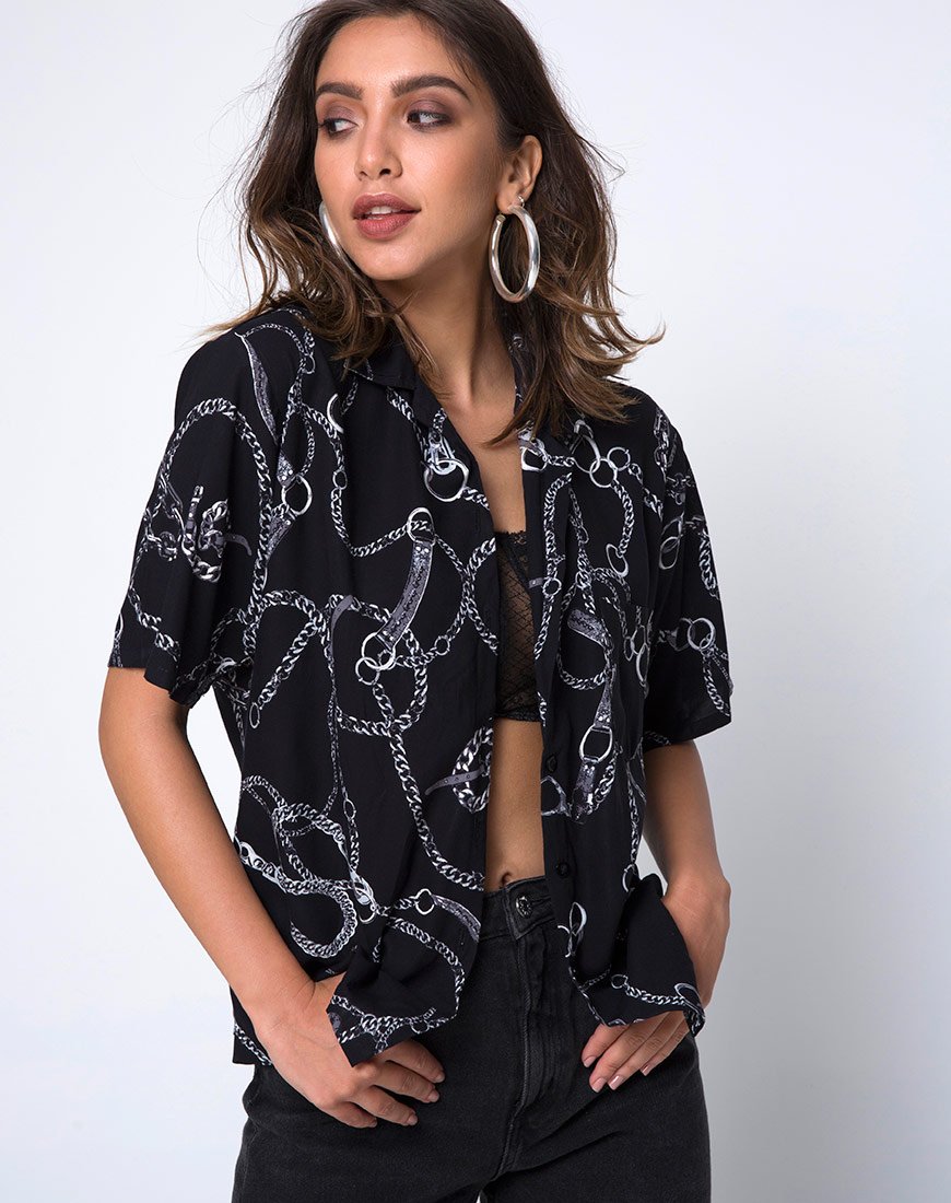 Image of Hawaiian Shirt in Chain
