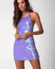 Image of Hedi Dress in Mermaid Fishcale Sequin