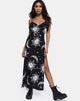 Image of Hime Maxi Dress in Oversize Sun Moon and Stars