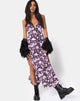 Image of Hime Maxi Dress in Purple Zodiac