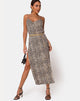 Image of Hime Maxi Dress in Rar Leopard