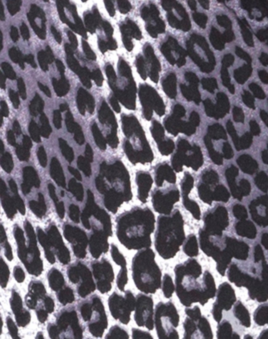 Image of Hime Maxi Dress in Rar Leopard Grey