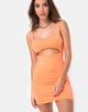 Image of Hulana Bodycon Dress in Fluro Orange