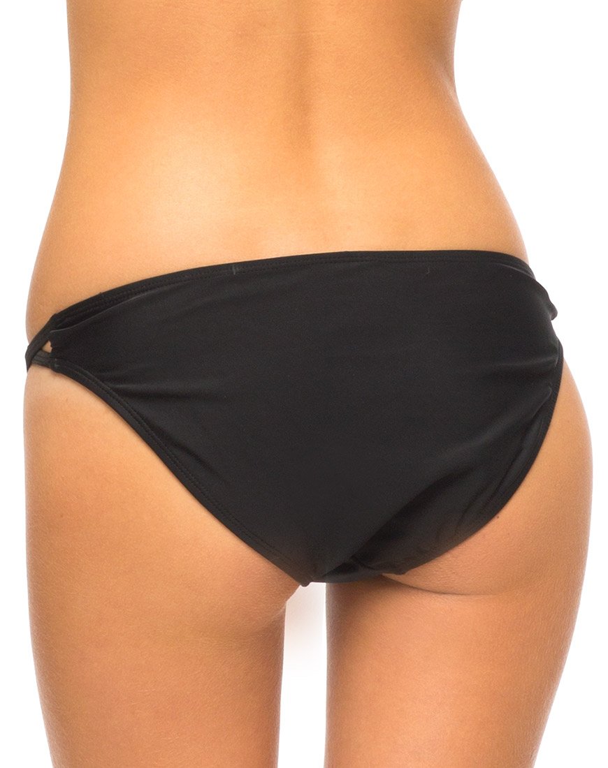 Image of Ice Cut Out Bikini Bottom in Black