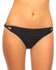 Image of Ice Cut Out Bikini Bottom in Black