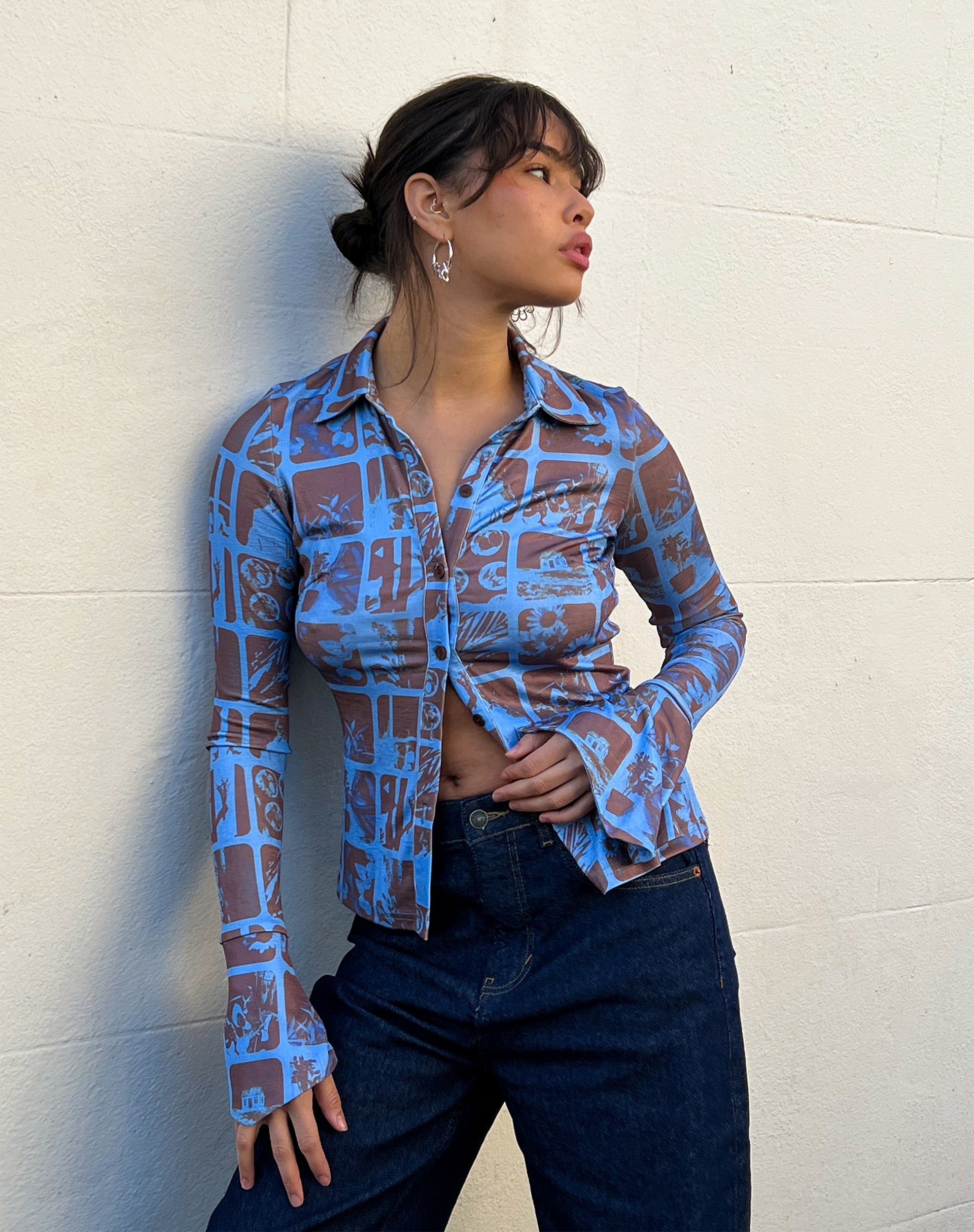 image of Keani Shirt in Photographic Blue