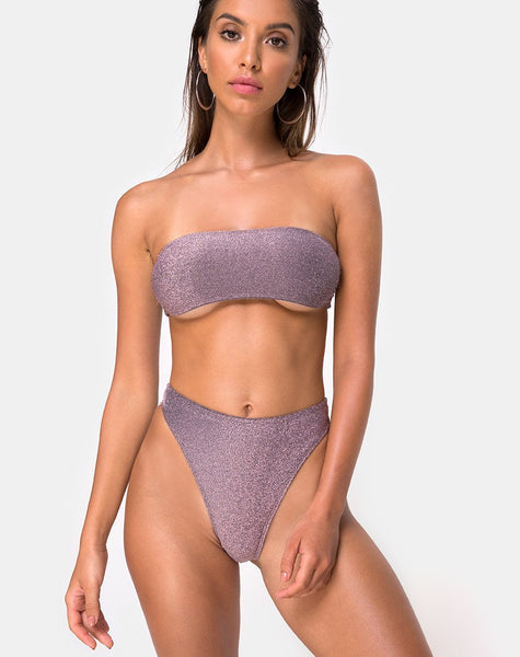 IZARLA-BIKINI-GLITTER-GUNMETAL