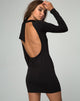 Image of Jaiper Bodycon Dress in Black