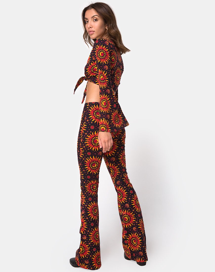 Image of Espha Crop Top in Hot Sun  X Princess Polly
