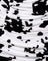 Flock Dalmation Black and White