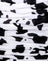 Flock Dalmation Black and White