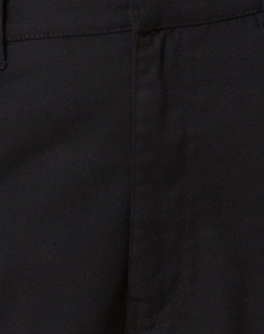 Jubie Cargo Trouser in Black Drill – motelrocks-com-us