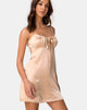 Image of Kamalia Slip Dress in Satin Champagne