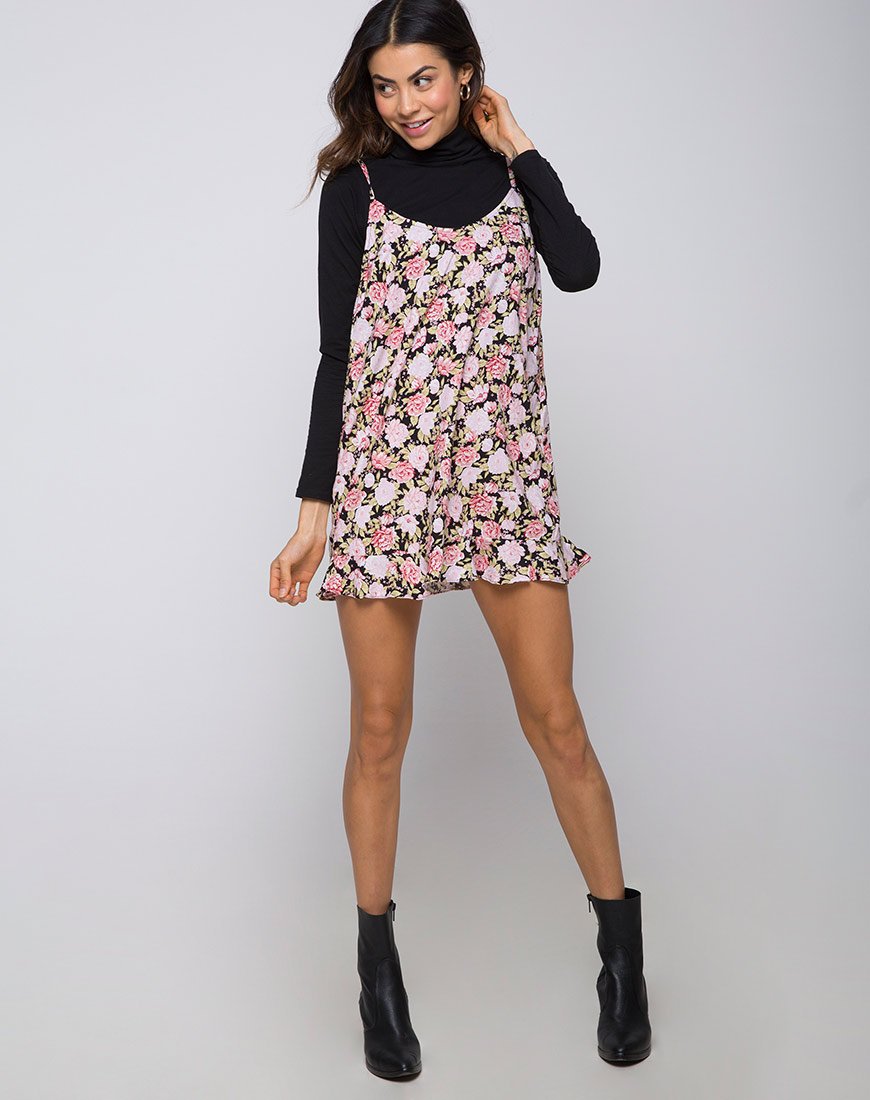 Image of Keylo Slip Dress in Bloom Floral