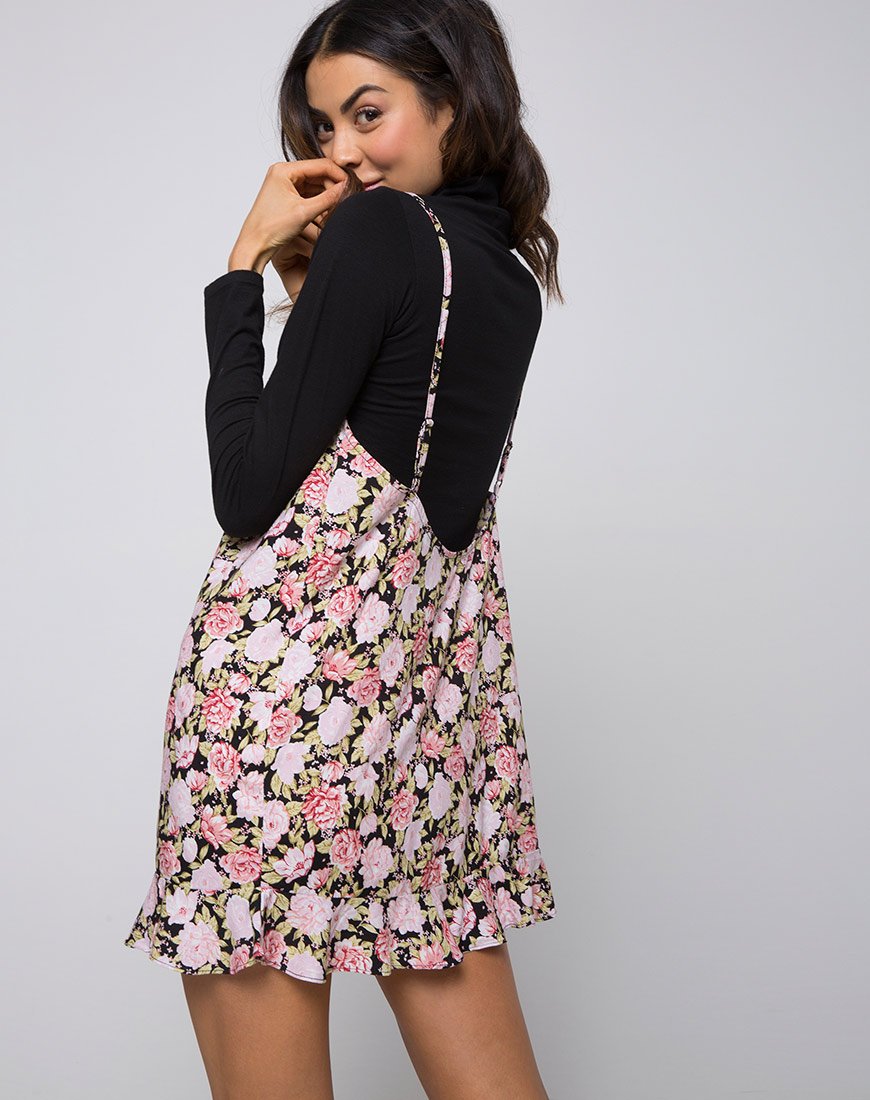 Image of Keylo Slip Dress in Bloom Floral