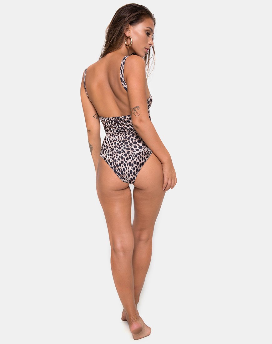 Image of Kimani Swimsuit in Original Cheetah