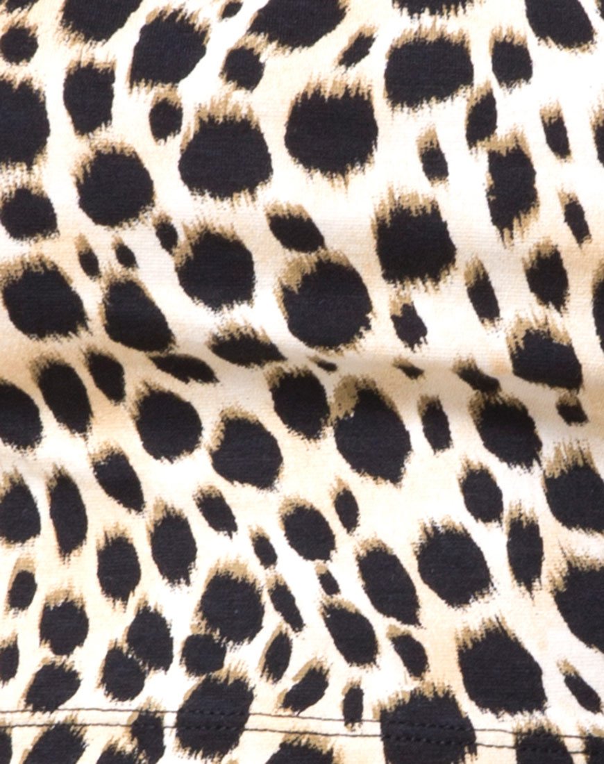 Image of Kini Crop Top in Cheetah