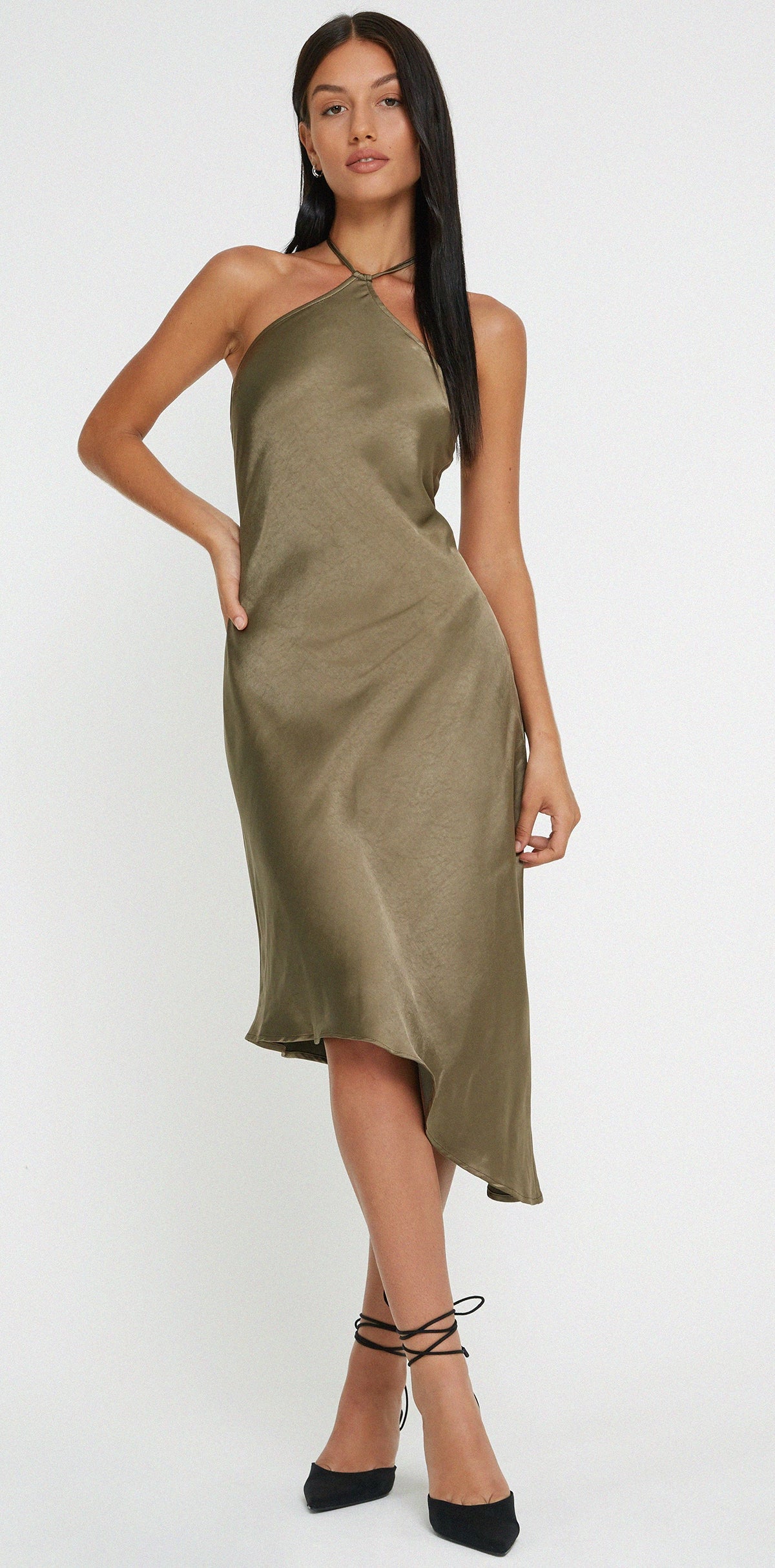 Kimora Satin Dress | Ready To Ship | Cinnamon Rose