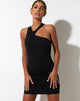 image of Kolova Mini Dress in Lycra Black