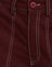 Redwood and White Top Stitch