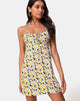 Image of Kumala Slip Dress in Delightful Daisy