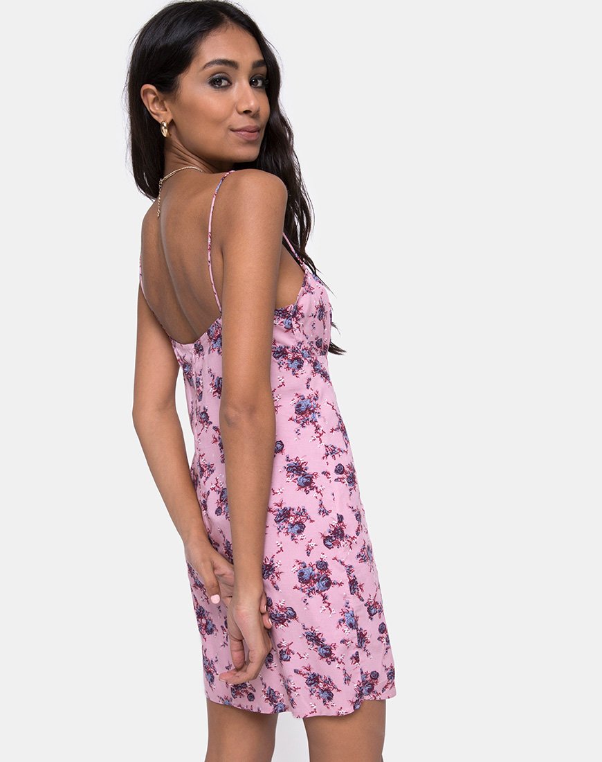 Image of Kumala Slip Dress in Soheila Floral Blush