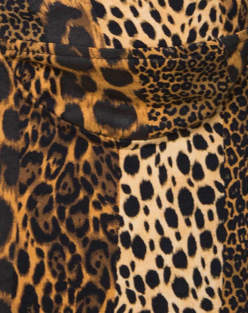 Image of Lanti Bodice in Animal Stripe